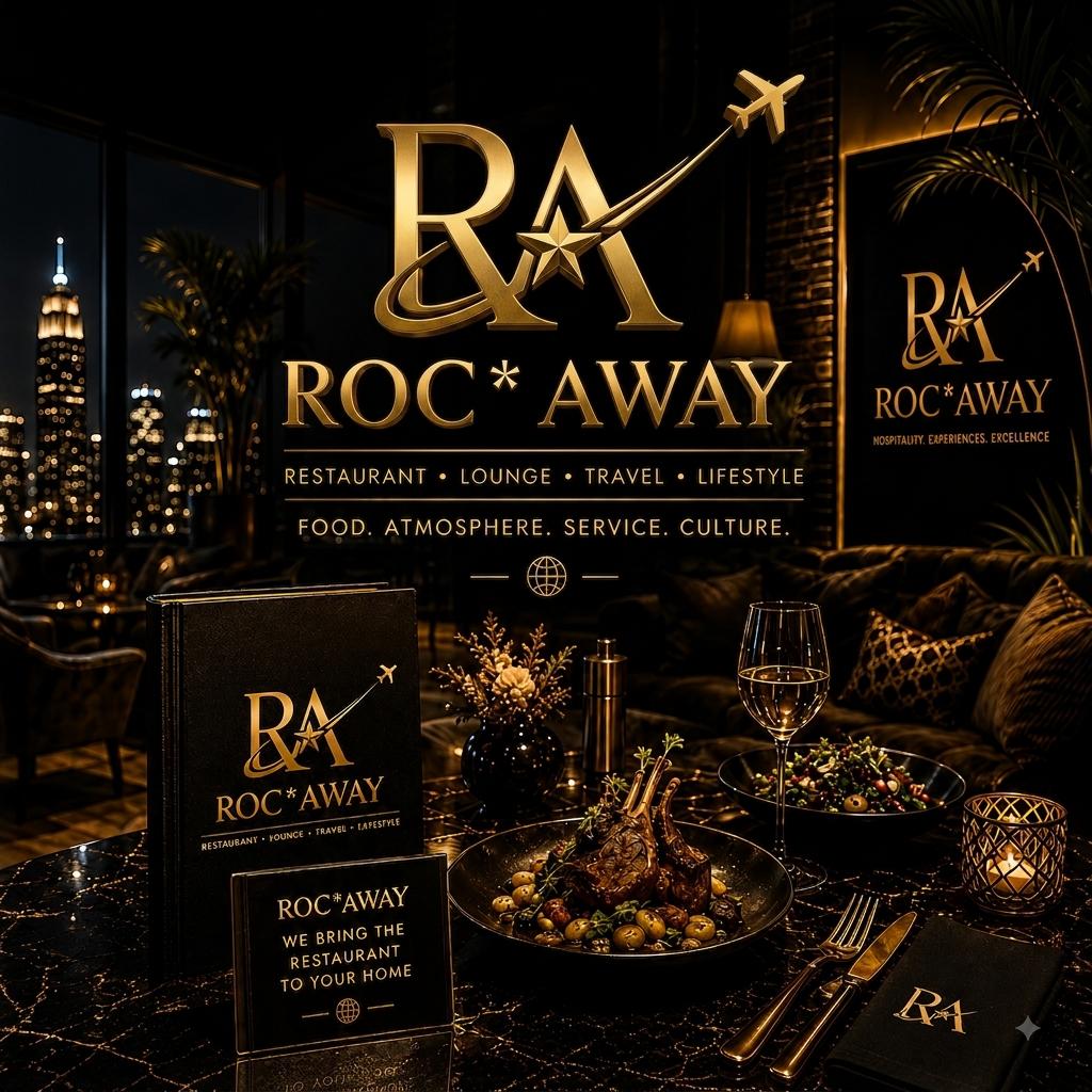 Roc Away restaurant, lounge and lifestyle hospitality experience