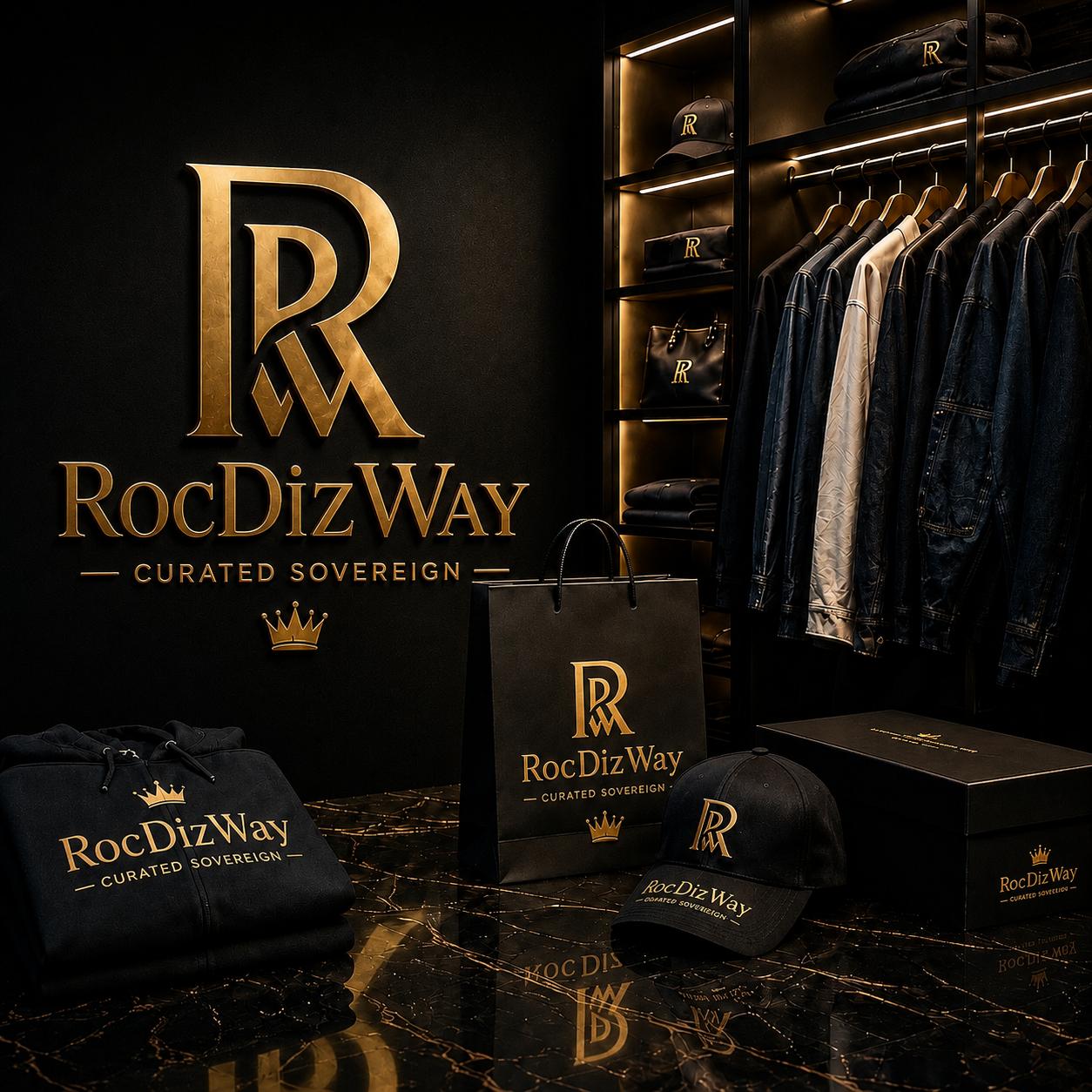 RocDizWay curated fashion collection and premium retail display